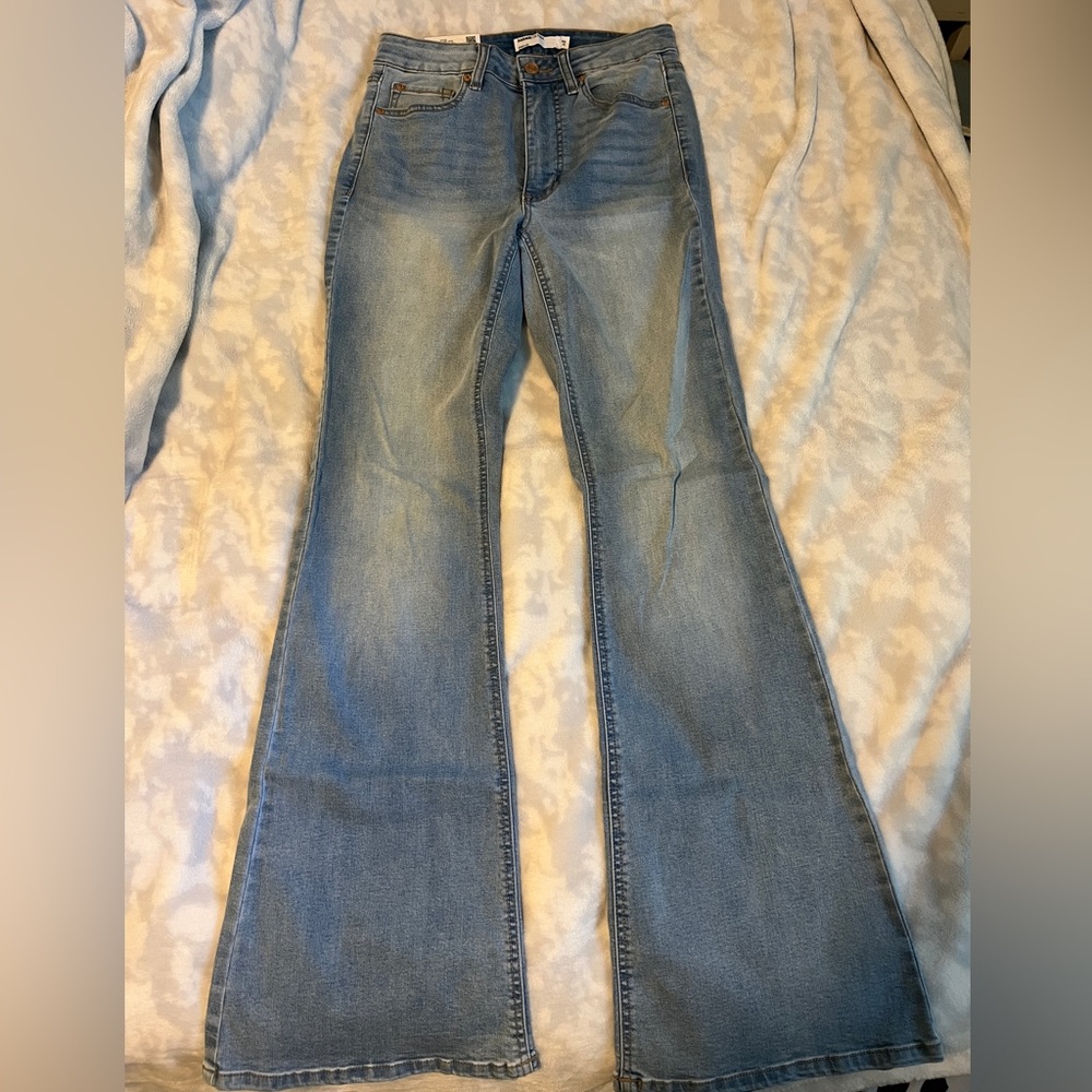 Garage Olivia Blue Flare Jeans